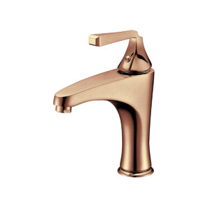 ก็อกอ่างล้างหน้าผสม พร้อมสะดือป๊อปอัพ ROSE GOLD