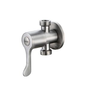 สต็อปวาล์ว สามทาง ด้ามพาย STEEL